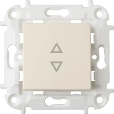 Produktbild von Wechselschalter Unterputz Lichtschalter Schalter (ohne Rahmen) creme Serie RITA