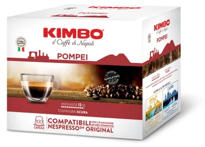 Immagine prodotto di Kimbo Pompei - Kapseln für Nespresso System 100 Stück