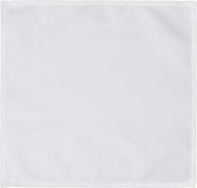 Immagine prodotto di 25 tovaglioli di stoffa sottile, bianchi, 35 x 35 cm, riutilizzabili