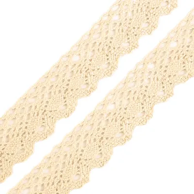 Produktbild von 1 m hochwertige Klöppelspitze 28mm breit Trachtenmode Meterware