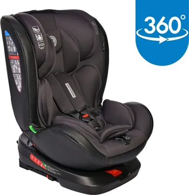 Produktbild von Lorelli Nebula Schwarz 40-150 cm 360° i-Size Autositz 1007180-2401