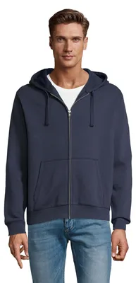 Produktbild von SOLS - "Spike" Hoodie mit durchgehendem Reißverschluss für Herren LT1807 (M) (Dunkelblau)