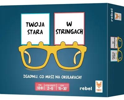 Productafbeelding van Rebel gra Twoja Stara in stringkorset 90583