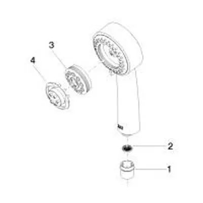 Produktbild von DORNBRACHT 28002978-390010 Handbrause MADISON 28002978 Dark
