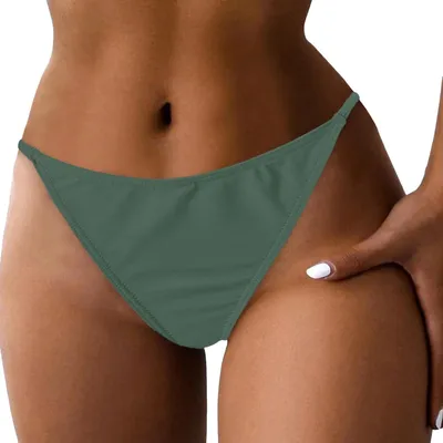 Obrázok produktu pre Bikinové nohavičky vysoký pás, čierne, plavkové nohavičky s volánikmi, menštruačná spodná bielizeň