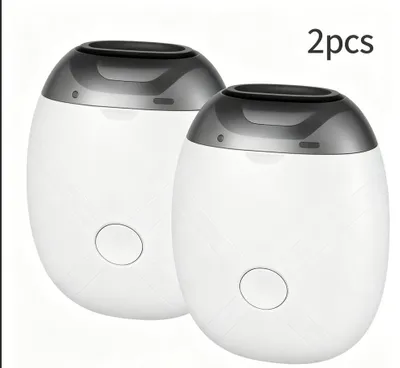 Produktbild von 2er Set Baby Nagelfräser elektrisch, geräuscharm, Spritzschutz, USB-C Aufladung, 3 Geschwindigkeiten, sicher für Neugeborene, Kinder & Erwachsene