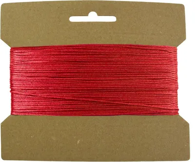 Produktbild von 25m Satinschnur Flechtschnur Satinkordel Kumihimo, 1 o. 2mm Durchmesser Farbwahl