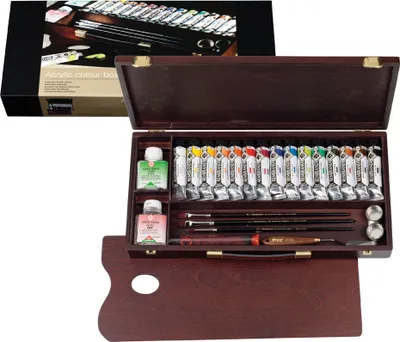 Produktbild von ROYAL TALENS REMBRANDT Malkasten Acrylfarbe "PROFESSIONAL"