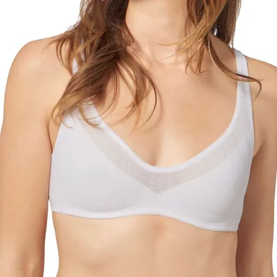 Produktbild von Sloggi Oxygene Infinite Soft Bra Ohne Bügel, Farbe: Weiß (White), Größe: L