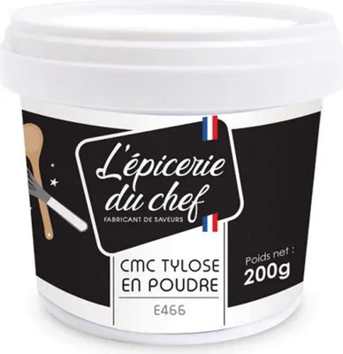 Obrázok produktu pre Potravinárske lepidlo CMC Tylóza v prášku 400 g