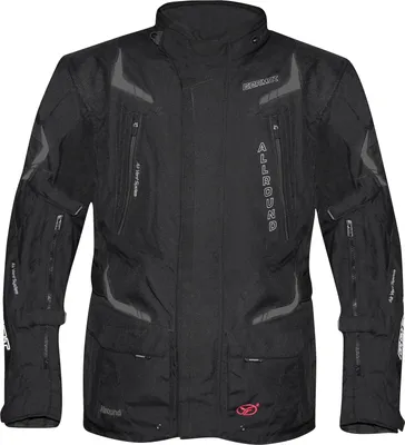 Produktbild von Germot Herren Motorradjacke Allround, Schwarz , Schwarz, 3XL