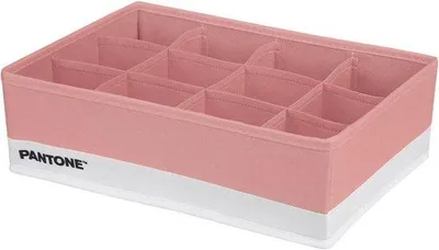 Produktbild von Famanu Aufbewahrungsbox mit 12 Fächern, platzsparend, faltbar - 32 x 22 x 10 cm