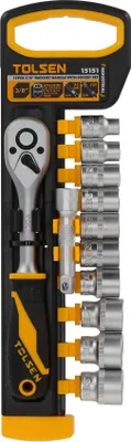 Produktbild von Tolsen Ratschenschlüsselsatz 3/8″ 12-teilig
