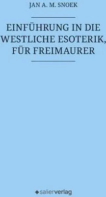 Obrázok produktu pre Einführung in die westliche Esoterik, für Freimaurer