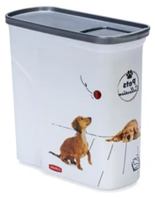 Produktbild von PetLife Futter-Container 2 kg Trockenfutterbehälter für Hunde 20,5 x 8,6 x 19,40 cm