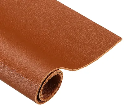 Productafbeelding van Echt leer - Natuurlijk gekleurd materiaal voor het naaien - 200 cm x 300 cm