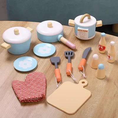 Produktbild von 360Home Kinder Küche Spielzeug Kochgeschirr Spatel Küchenutensilien