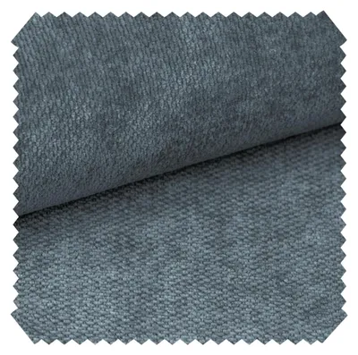 Produktbild von novely® RINGO - Kuscheliger Chenille-Polsterstoff - Schwer Entzündbarer Möbelstoff mit Filzrückseite - Pflegeleichte Meterware 1lfm - Farbe: 12 Blaugrau