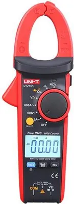Produktbild von UNI-T Zangenmultimeter UT216A mit 30 mm Zangendurchmesser und 6000 Counts