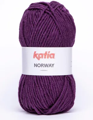 Produktbild von NORWAY von Katia - BERENJENA (18) - 100 g / ca. 100 m Wolle