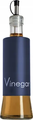 Produktbild von KADAX Spender für flüssige Würzmittel, Glasflasche mit Stahlelementen, Glasspender für Öl, Essig