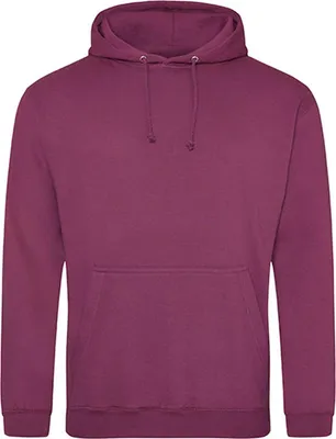 Immagine prodotto di Just Hoods JH001 | Felpa con cappuccio College / Felpa con cappuccio in molti colori - Colore: Plum - Taglia: XL
