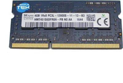 Image de Module de mémoire RAM SODIMM Hynix 4 Go DDR3L 1,35 V 1 600 MHz pour ordinateur portable
