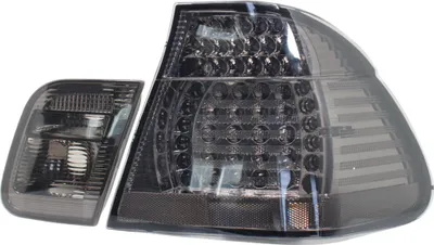 Produktbild von Eagle Eyes BM107-BESE4-E Heckleuchte Rückleuchte Set Getönt für BMW E46 Limo