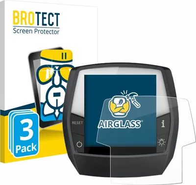 Produktbild von 3x BROTECT Schutzglas für Bosch Intuvia Active / Performance Line Schutzfolie Panzer Folie Glas Display Schutz klar