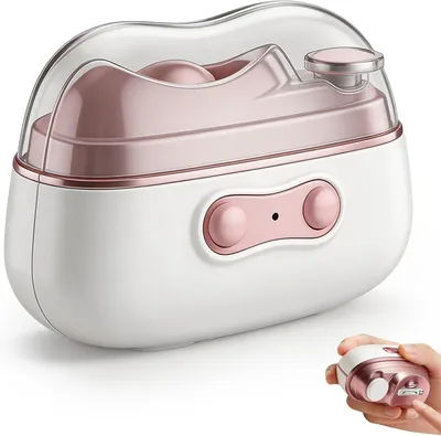 Produktbild von Nagelknipser, Elektrischer Nagelknipser 3-in-1, Elektrische Nagelknipser, kabellos,mit LED-Licht, USB-Wiederaufladbar, für Babys, Kinder, Erwachsene