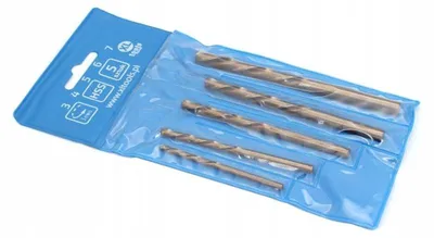 Obrázok produktu pre Tornado Súprava ľavotočivých kobaltových vrtákov na kov 3-7mm