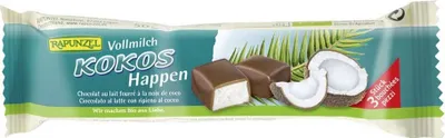 Produktbild von Rapunzel 287071, Milchschokolade, 50 g, 2337 kJ, 561 kcal, 36,2 g, 30,5 g