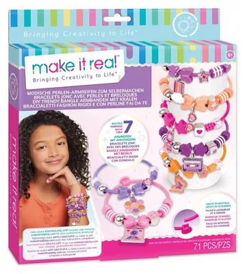 Productafbeelding van Maak het zelf: DIY mode, set om armbanden te maken voor kinderen, vanaf 8 jaar, meerkleurig