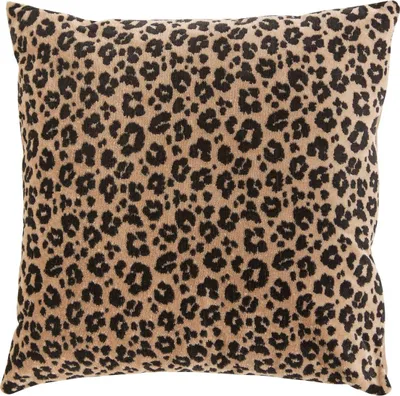 Produktbild von Kissen lynra schwarz 40x40cm  - Atmosphera créateur d'intérieur