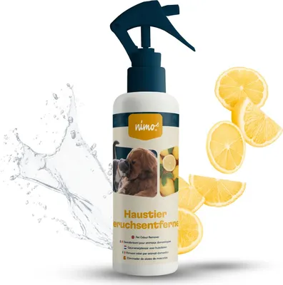 Produktbild von nimo® Haustier Geruchsentferner | Geruchsneutralisierer Spray gegen unangenehme Gerüche | effektiver Geruchsentferner für den gesamten Haushalt | Geruchsneutralisierer gegen Tierurin