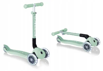 Produktbild von Globber Junior Faltbarer Kinderroller mit Lichtern 2+ Jahre