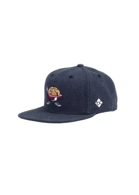 Bavarian Caps Baseballcap "Bavarian Fastfood" in schwarz
