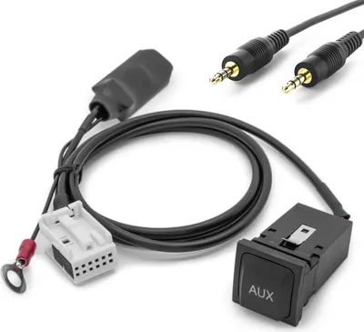 Obrázek produktu pro Instalační adaptér AUX In pro autorádio VW RCD RNS 200 210 300 310 500 510 MFD RNS2