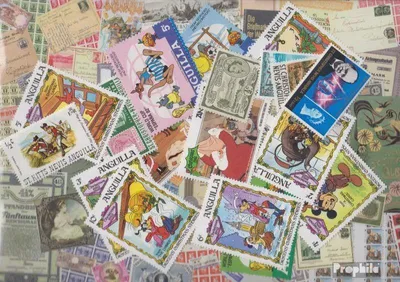 Produktbild von Briefmarken Anguilla 25 verschiedene Marken