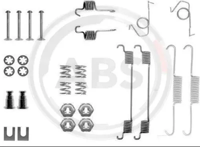 Produktbild von A.B.S. Zubehörsatz Bremsbacken 0626Q Hinten für FORD FIESTA II (FBD) 0,11kg