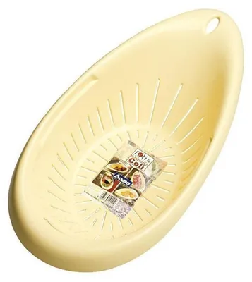 Image de Passoire "Folia" en plastique - Couleur aléatoire - 47 x 23 x H 11,5 cm