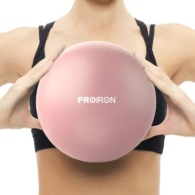 Zdjęcie produktu dla mini piłka do pilatesu 25 cm Proiron różowa