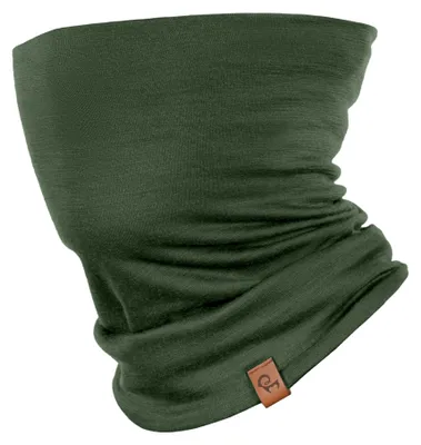 Imagen del producto de Bufanda de lana merino de doble capa, 100% lana merino, térmica, ideal para esquiar y para los días fríos