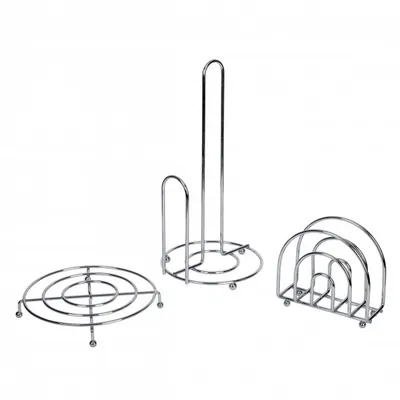 Produktbild von Küchenhelfer-Set, 3-Teilig aus Stahldraht