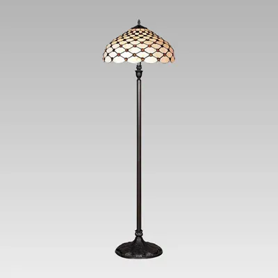 Immagine prodotto di Lampada da terra TIFFANY 2xE27/40W marrone antico con interruttore
