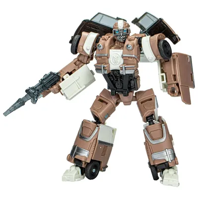 Image de Transformers : L'Ascension des Bêtes Generations Studio Series Deluxe Class Figurine 108 Wheeljack 11 cm