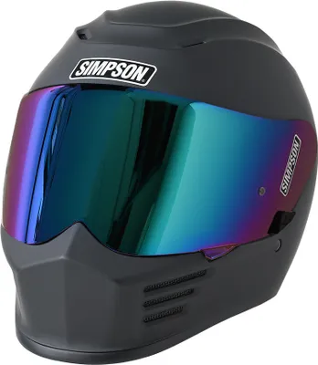 Produktbild von Simpson Speed 06 Helm, schwarz matt, XL (62)