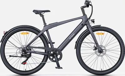 Image de Vélo Électrique N1 AIR - Moteur 250W Batterie 36V10Ah Pneus De 27.5 Pouces Freins à Disque - Gris