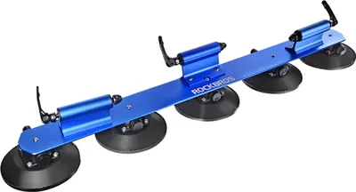 Immagine prodotto di ROCKBROS Portabiciclette con ventose, portabiciclette da tetto, per 3 biciclette, blu
