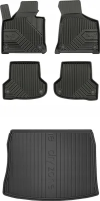 Obrázok produktu pre SET 77 Gumové rohože a rohože AUDI A3 8P Quattro 2003-2013